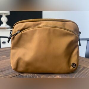 Lululemon Athletica Tan Crossbody Bag